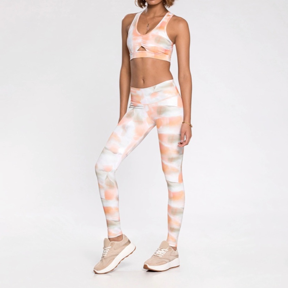 rio Yoga Savasana Tie Dye Leggings Size S - Picture 1 of 13